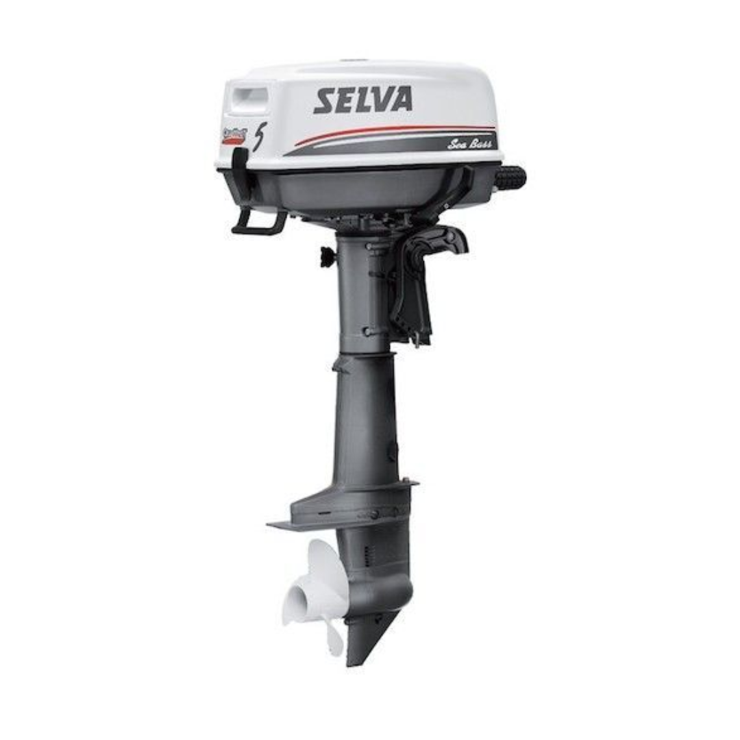 Selva Sea Bass 5HP 4-Stroke Outboard Engine Long Shaft