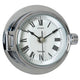 Royal Mariner Channel Clock 18040 Matt Chrome 18040