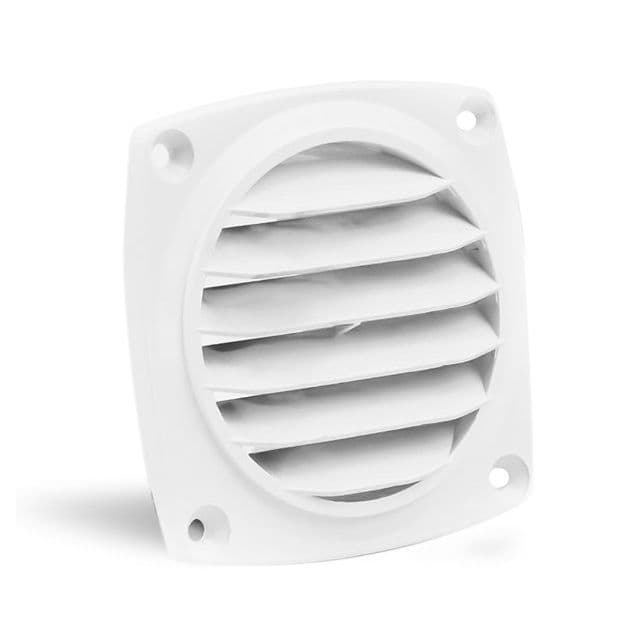 Cquip ABS Round Flush Vent - 90x90mm