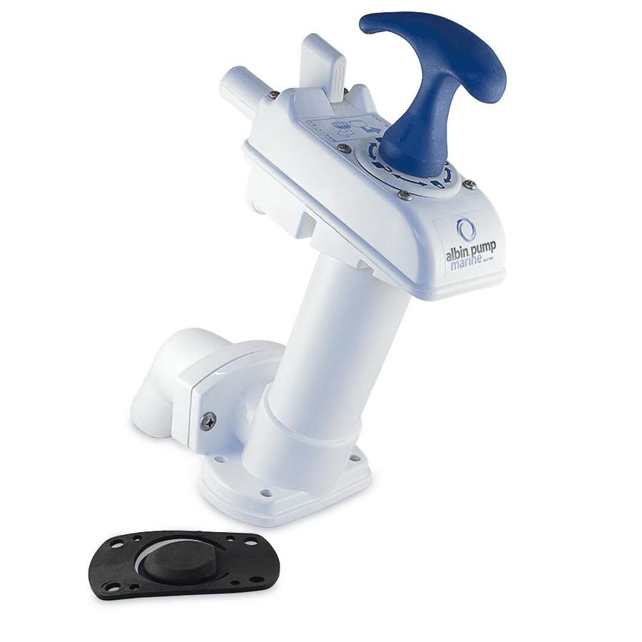 Albin Manual Toilet Pump and Base Kit