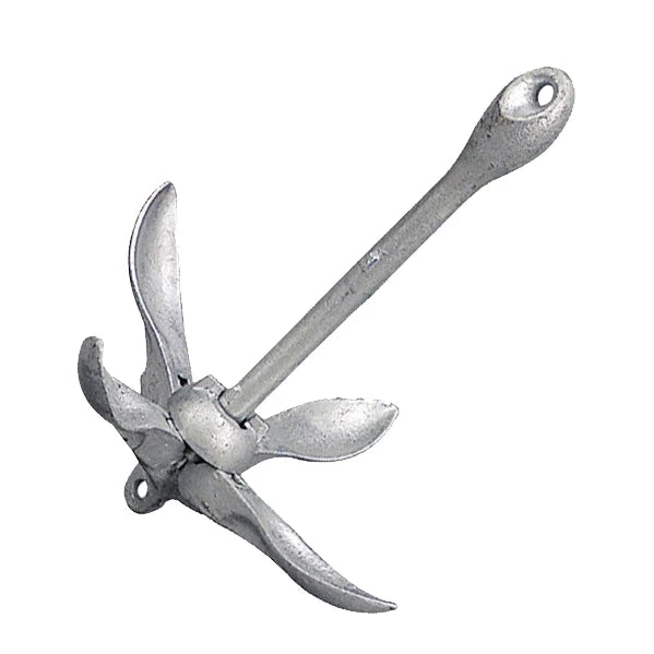 Folding 1.5KG Grapnel Anchor + 10m Anchor Line