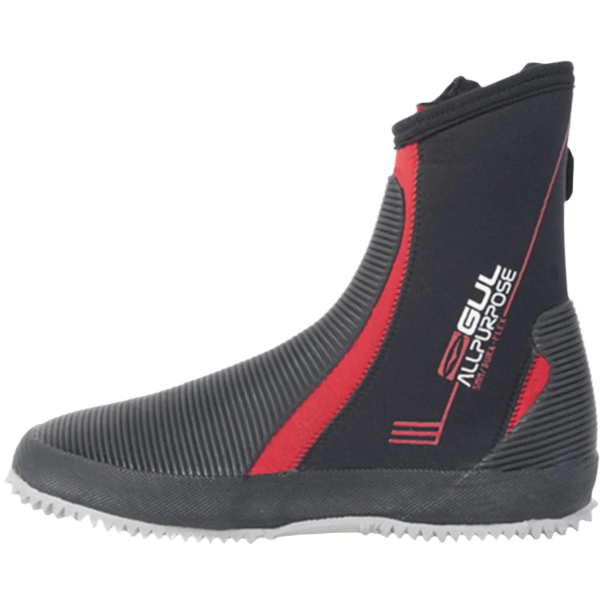 All Purpose Boots Black & Red