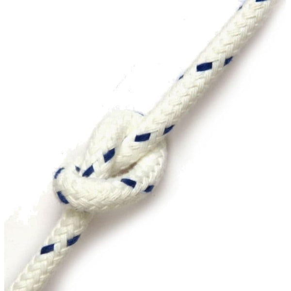 Kingfisher Braid on BraidBraided Matt Polyester Rope with Blue Fleck