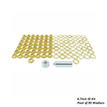 Aquafax Brass Eyelet Kit with Stamper Tool