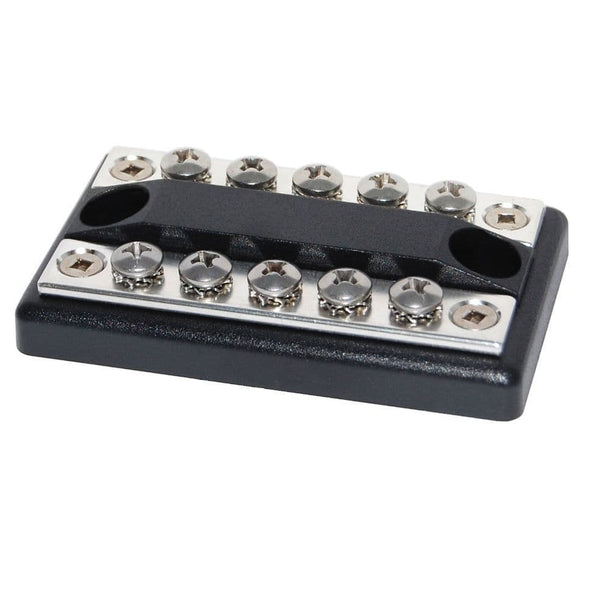 Blue Sea Systems BSS2701 DualBus 100A BusBar - 5 Circuit (2 x 5 Terminals)