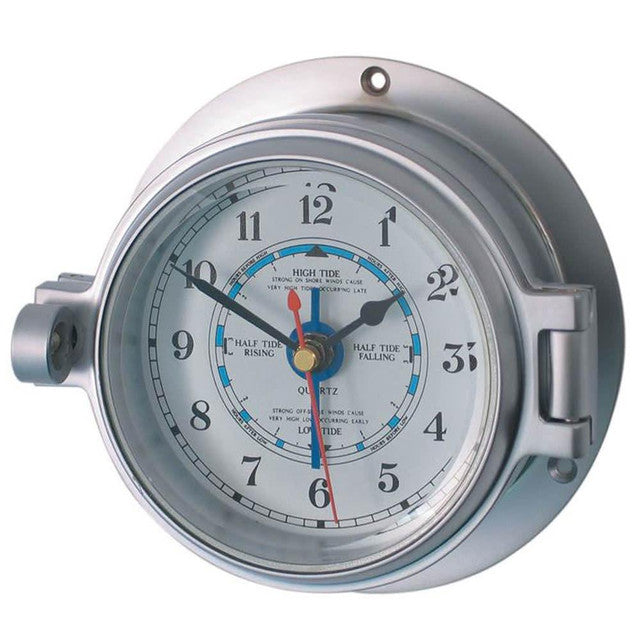 Meridian Zero Channel Tide Clock - Matt Chrome