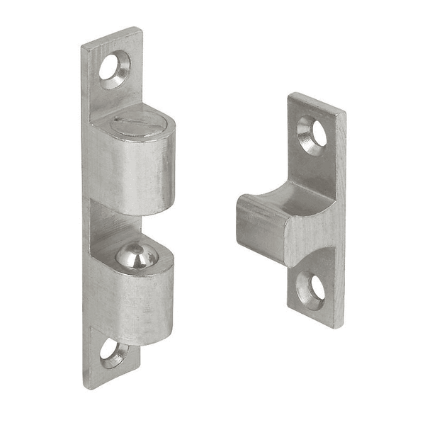 Cquip Chrome Plated Brass Stud Door Catch