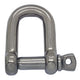 Waveline Stainless Steel D Shackle (4mm)
