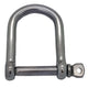 Proboat Stainless Steel Wide Shackle (Multiple Sizes)