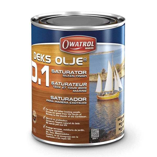 Owatrol Deks Olje D1 Silken Finish Saturating Oil