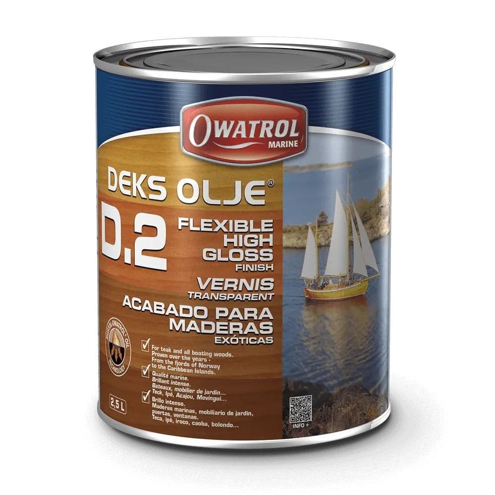 Owatrol Deks Olje D2 Flexible High Gloss Finish Coat