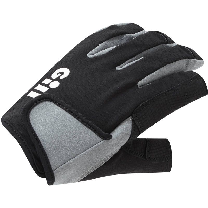 Deckhand Gloves Short Finger Black