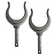 Waveline Galvanised Rowlocks (3/8" - 1/2")