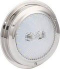 AAA 12V Stainless Steel Cool White LED Dome Light – 106mm Surface Mount