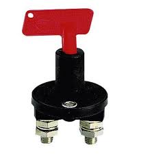 AAA 100A 12V Battery Switch with Removable Key – Heavy-Duty Marine & RV Power Isolation