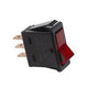 Holt Rocker Switch Flush Fit Green Illuminated Q885