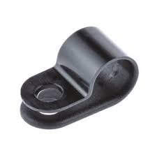 P Clips Black Nylon 22Mm Adj. Q814