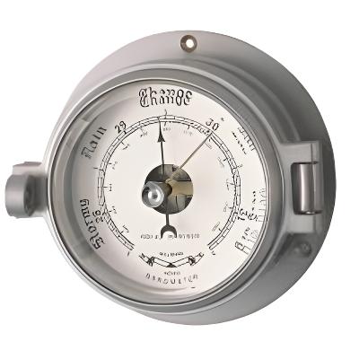Channel Range Brass Barometer