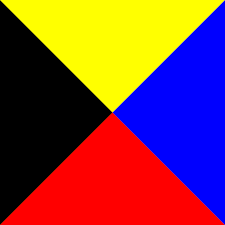 Meridian Zero Nautical Signal Flag Zulu - I require a tug.