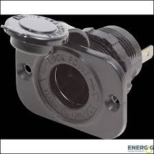 Blue Sea Systems 12V DC Socket 18183 – Marine-Grade Power Socket for Boats, RVs & Vehicles