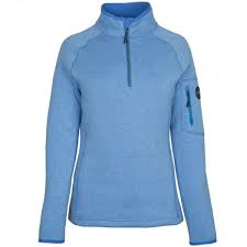 Womens Knit Fleece Blue 1492