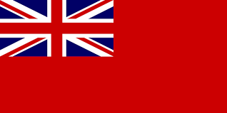 Ensign Flag Printed - Half Yard