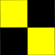Meridian Zero Nautical Signal Flag Lima - You Should Stop Your Vessel instantly