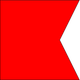 Meridian Zero Nautical Signal Flag Bravo - Carrying Dangerous Goods