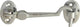 Aquafax Silent Cabin Hook Chrome