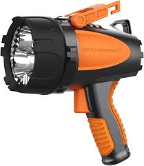 Goodsman 4500 Lumen Rechargeable LED Handheld Spotlight