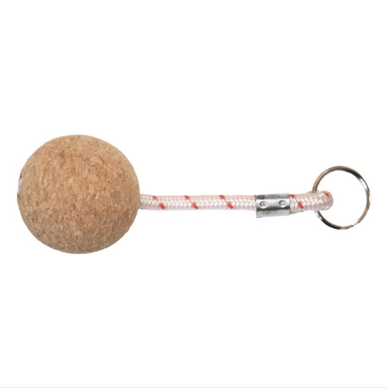 Bayside Marine Floating Cork Ball Keyring