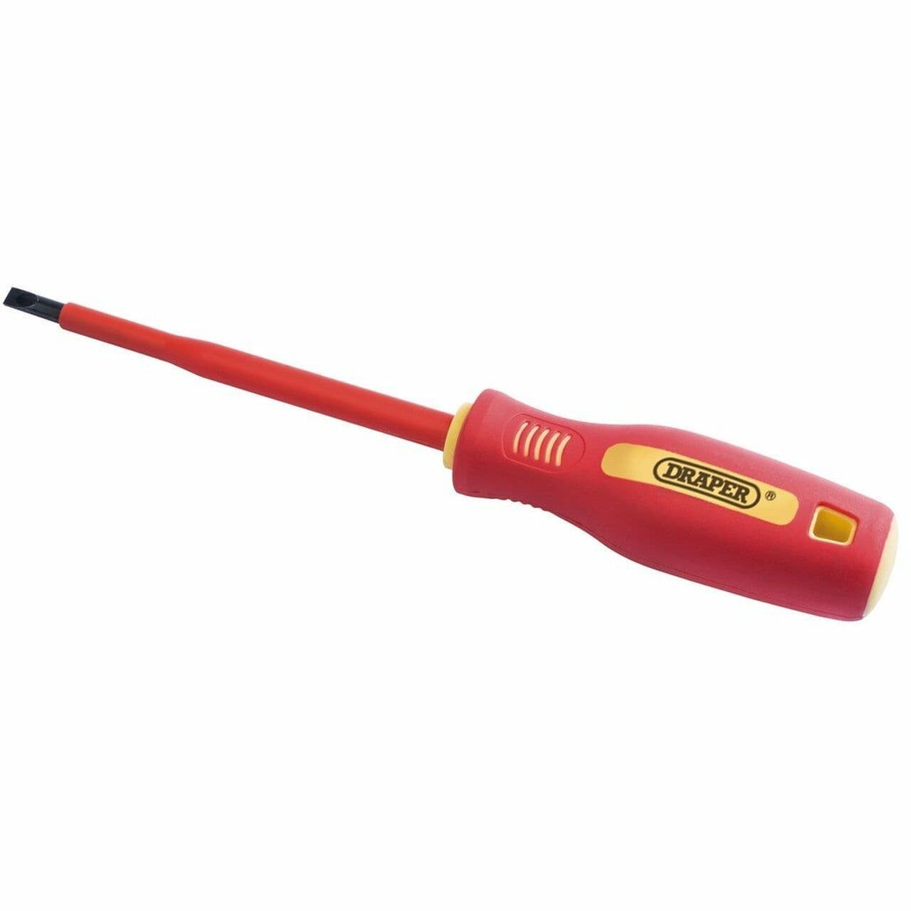 Draper Fully Insulated Plain SlotFlat Head Screwdriver 6"x150mm