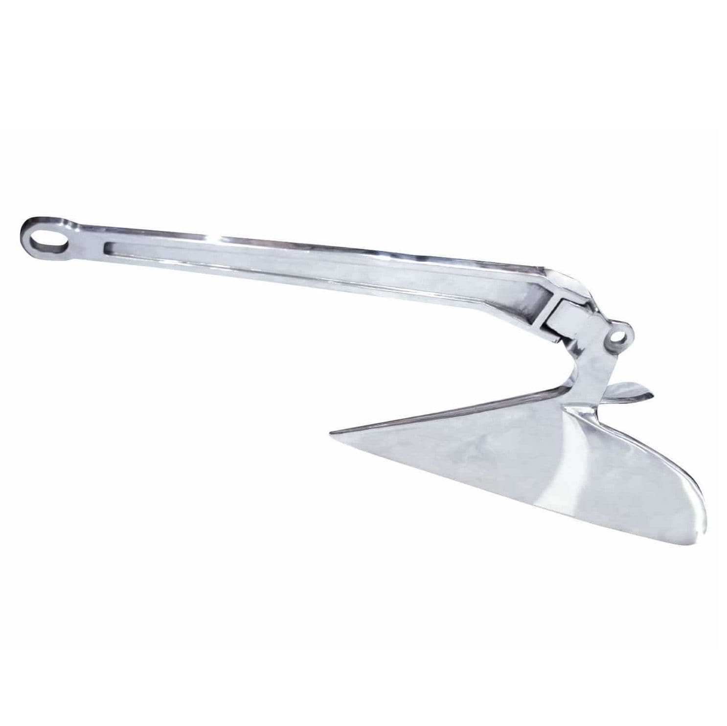 Galvanised Plough CQR Anchor