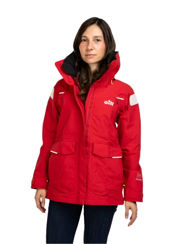 Womens OS2 Offshore Jacket Red