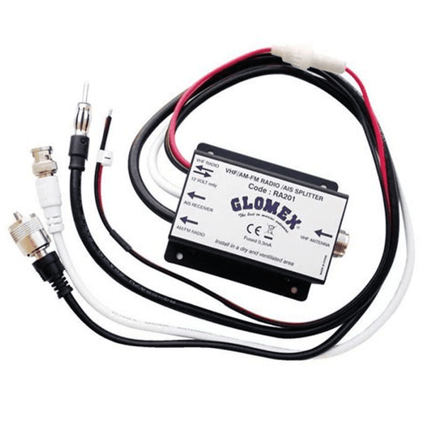 Glomex RA201 VHF/AM-FM RadioAIS Splitter Box