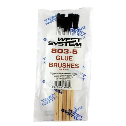 West System Glue Brushes Pack Of 5