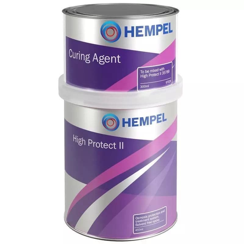 Hempel High Protect II Two Part Epoxy Primer Paint - 750ml