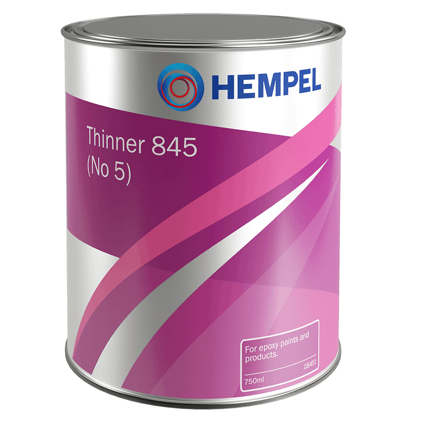 Hempel Thinners 845 (No. 5) for use with Epoxy Products - 750ml
