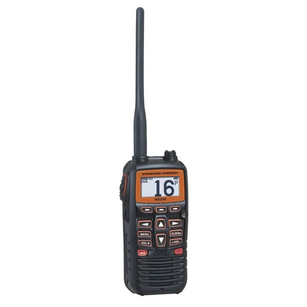 Standard Horizon Waterproof Portable VHF Radio HX210E