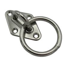 Diamond Eye Plate With Ring