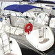 Canopy Inox ''Athens'', 240x180x155cm, blue