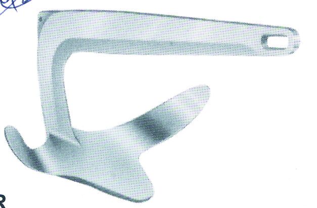 Anchor, Bruce type, Inox 316