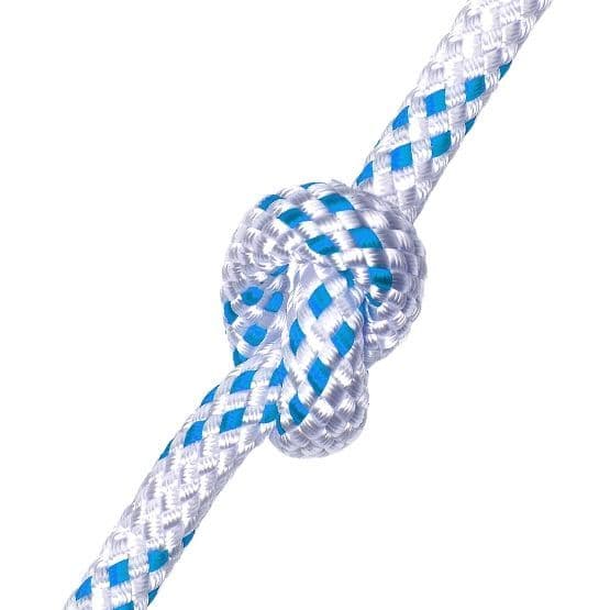 Kingfisher Kingbraid Polyester Braid on BraidBraided Yachting Blue Fleck Rope