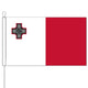 Meridian Zero Malta Courtesy Flag - 1/2yd (30cm x 45cm)
