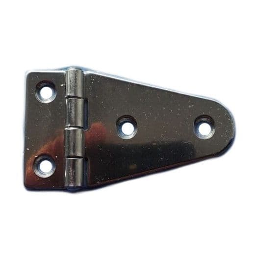Cquip Marine Grade Stainless Steel Economy Strap Hinge - 67mm x 38mm