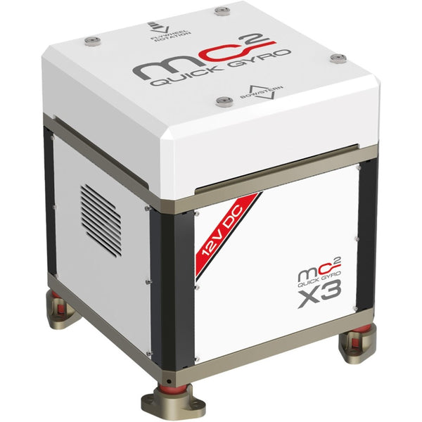 Quick MC2 X3 DC Gyroscope With Custom Base Plate - 12Vdc