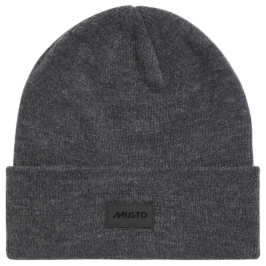 Musto Shaker Cuff Beanie Dark Grey