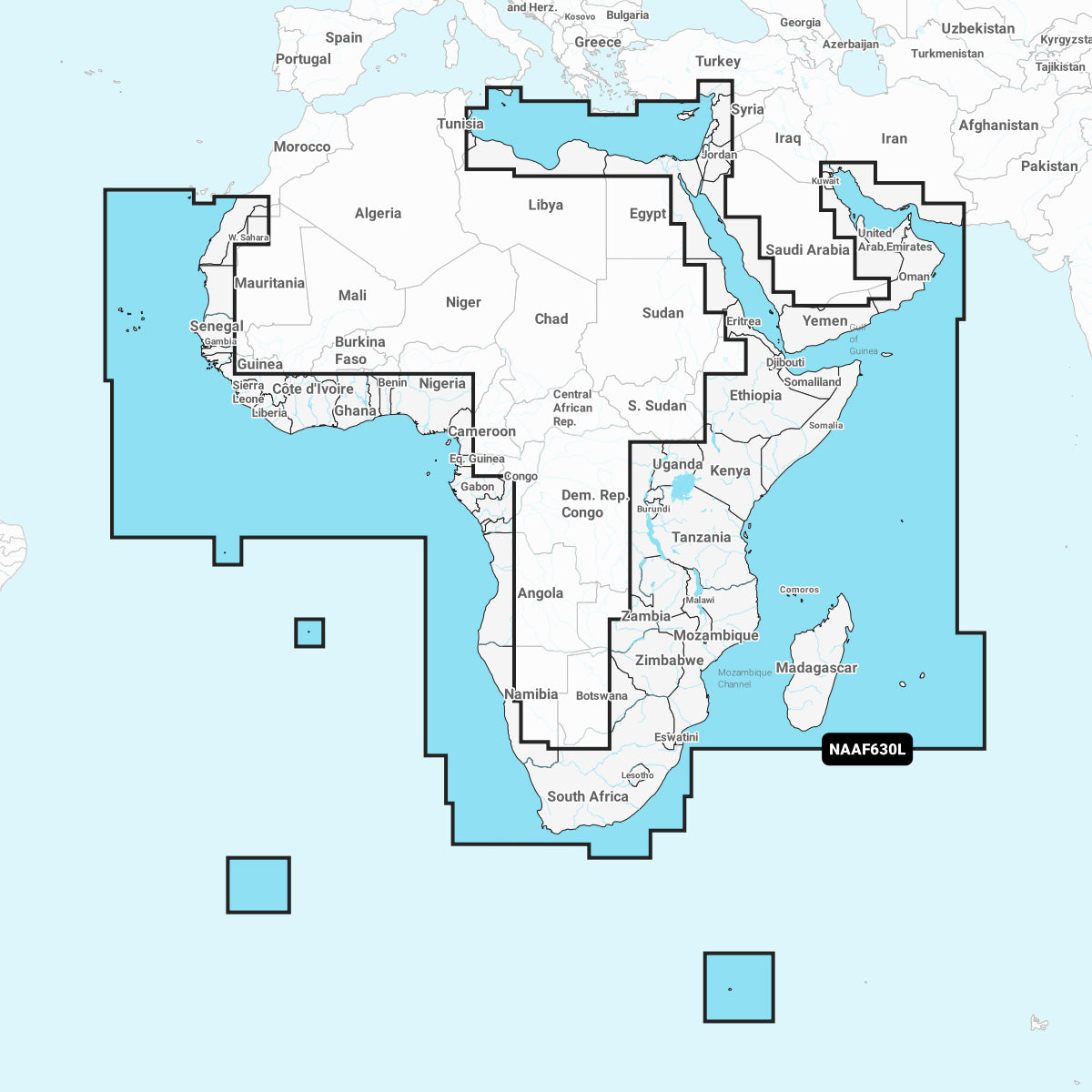 Navionics Africa & Middle East