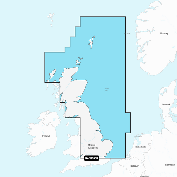 Navionics®+ Great Britain, Northeast Coast NAEU003R microSD™/SD™