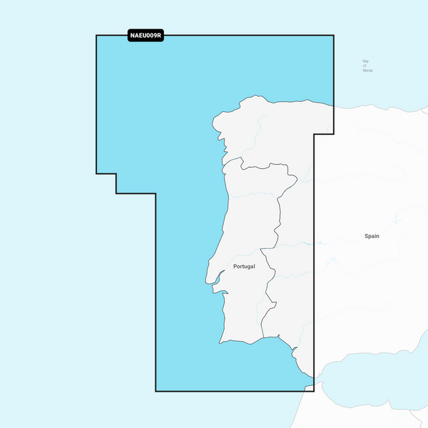 Navionics+™ Portugal & Spain, Northwest NSEU009R microSD™/SD™